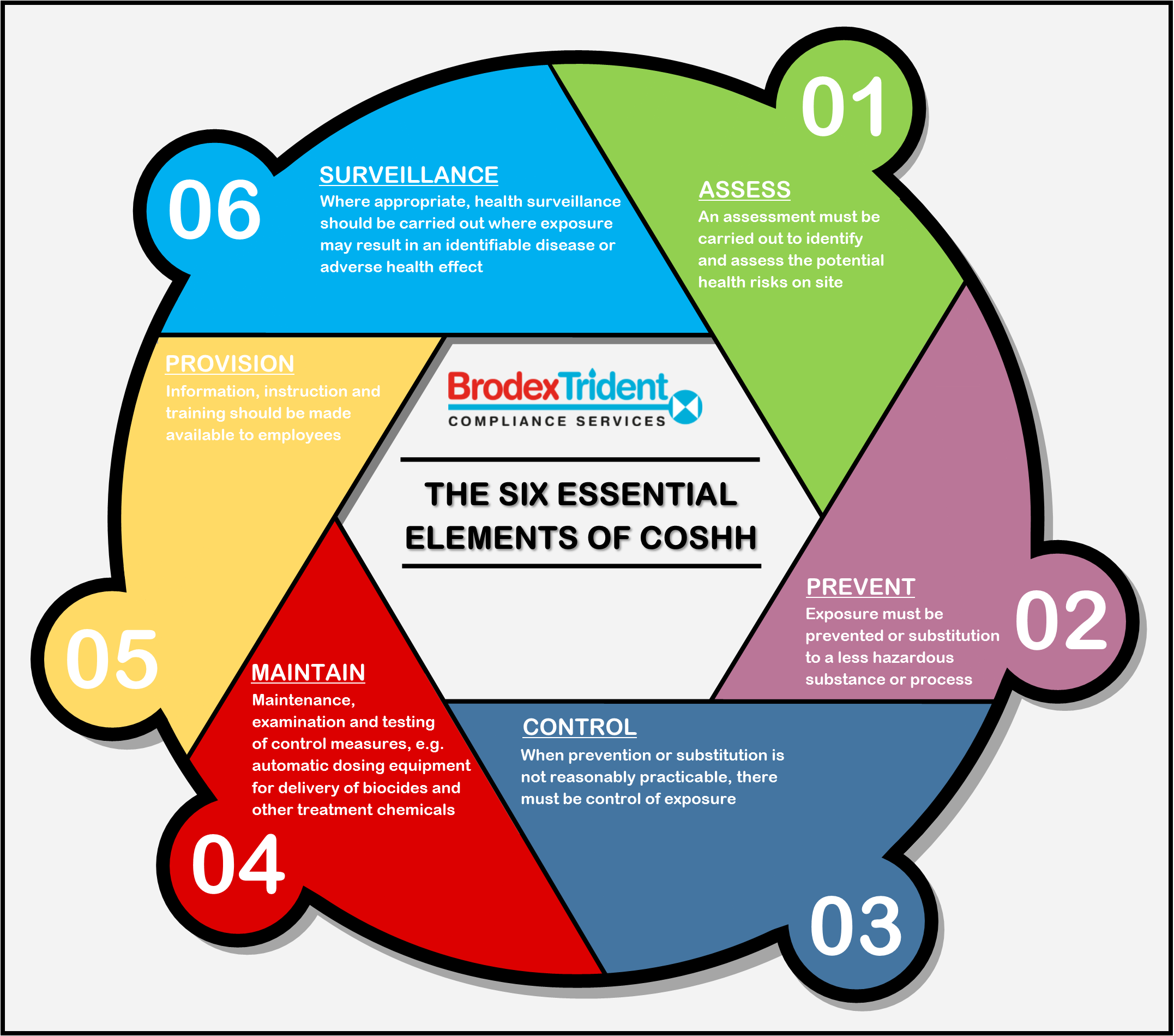 The 6 Essential Elements Of COSHH Infographic 
